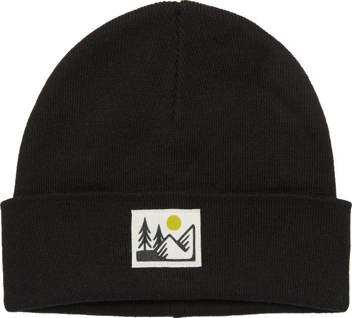 Kurt Mountain Sun Beanie - meteorite black / rustic yellow 1