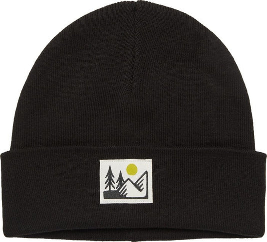 Kurt Mountain Sun Beanie - meteorite black / rustic yellow 1