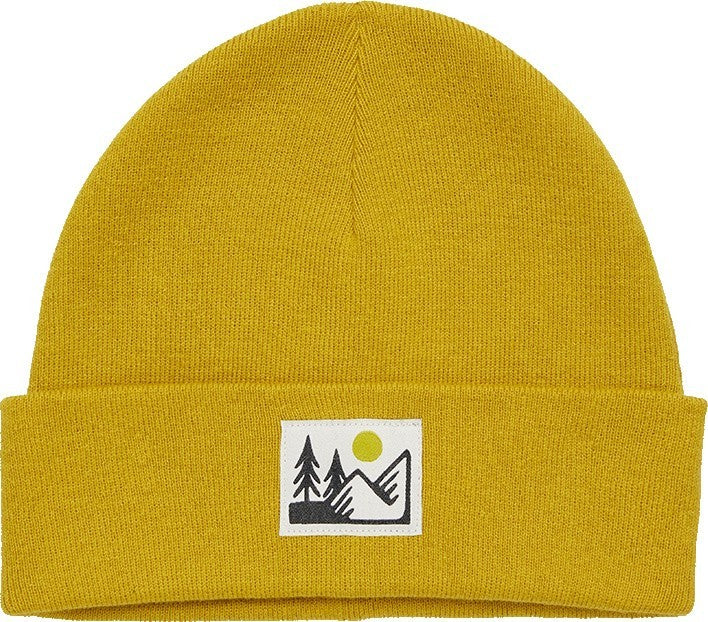 Kurt Mountain Sun Beanie - rustic yellow / meteorite black 1