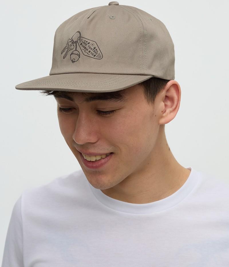 Lake Getaway Apex Hat - clay / meteorite black 1