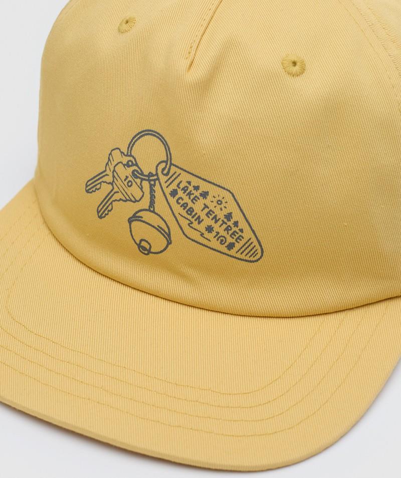 Lake Getaway Apex Hat - dusk yellow / graphite 1