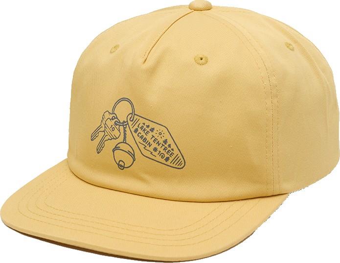 Lake Getaway Apex Hat - dusk yellow / graphite 1