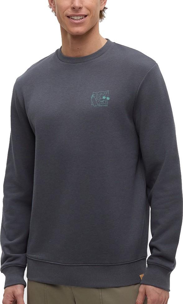 Lake Life Essentials Crew - Mens - graphite / tidal teal 1