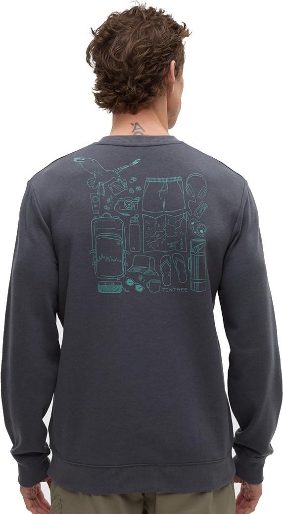 Lake Life Essentials Crew - Mens - graphite / tidal teal 1