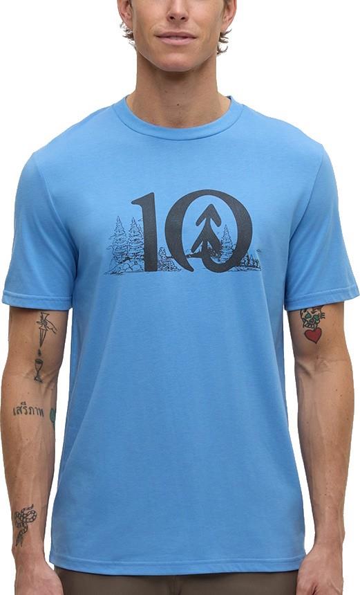 Lake Life Logo T-Shirt - Mens - blue lagoon / graphite 1