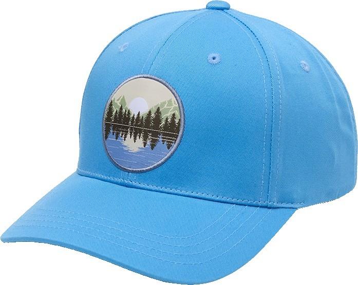 Lake Patch Elevation Hat - blue lagoon / sand stone 1