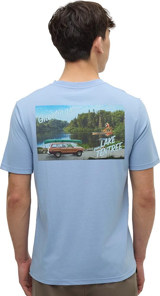 Lake tentree T-Shirt - Mens - lakeside blue / lake day 1