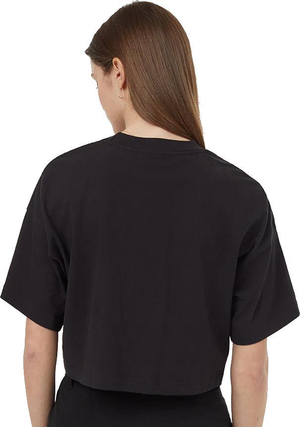 Laurelwood Crop T-Shirt - Womens - meteorite black 1