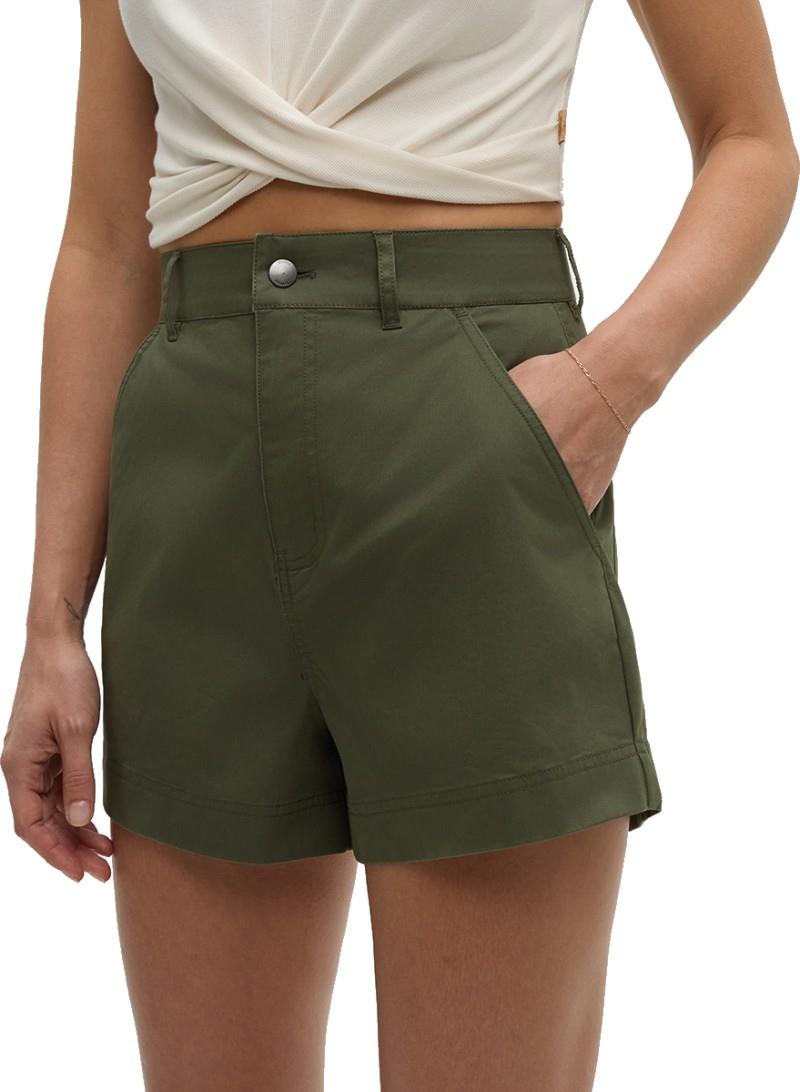 Laurier Shorts - Womens - deep olive 1