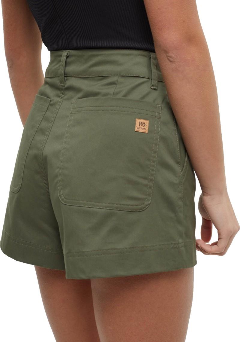 Laurier Shorts - Womens - deep olive 1