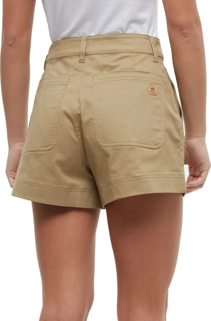 Laurier Shorts - Womens - khaki 1