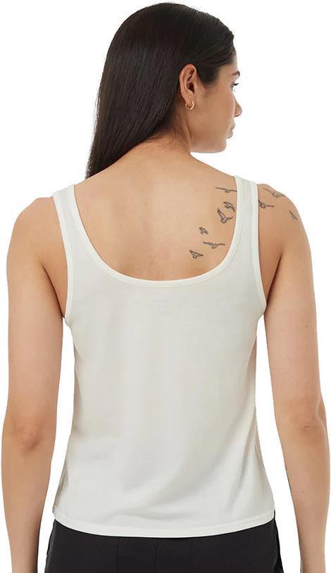 Leaf Double Scoop Tank - Womens - Undyed / Sugar Pine 2