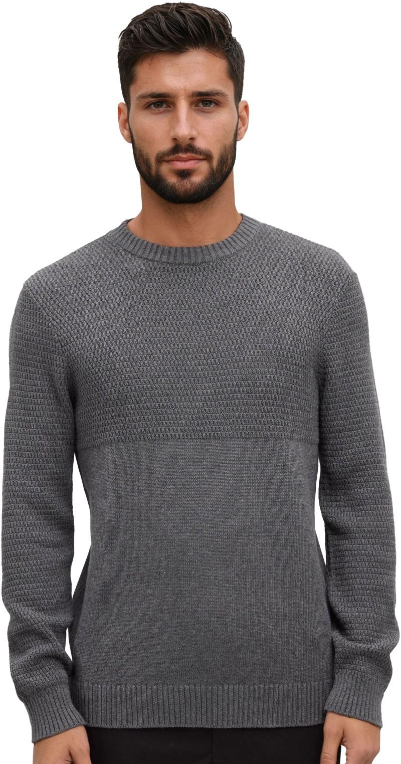 Lincoln Sweater - Mens - dark grey heather 1