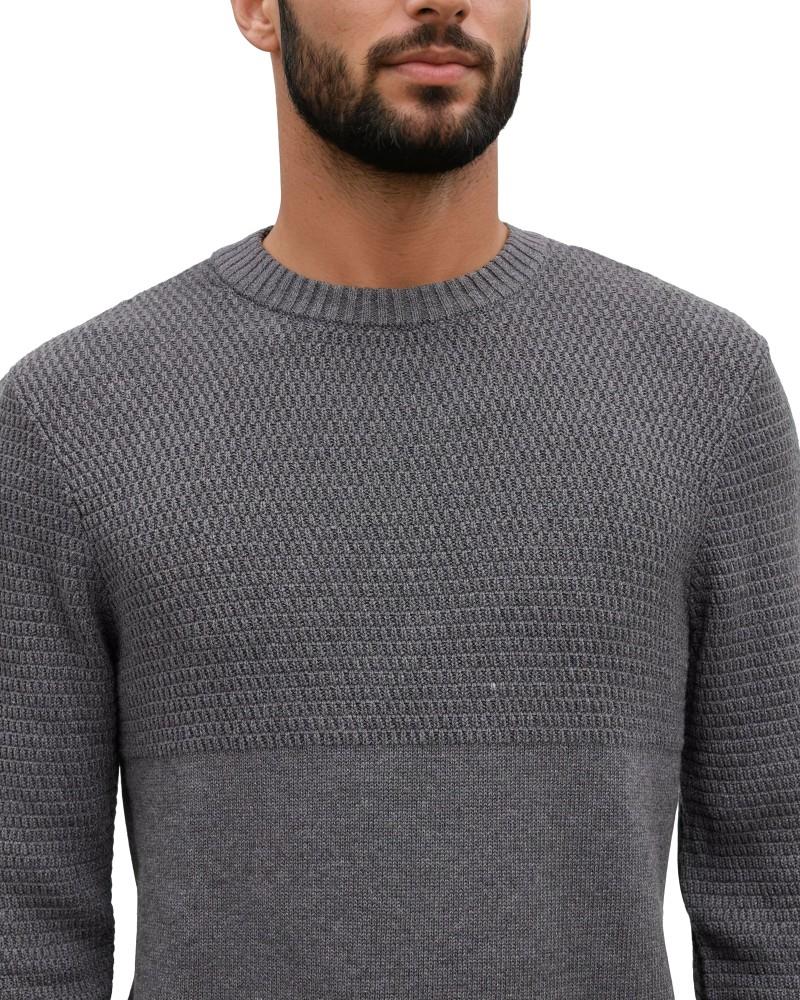 Lincoln Sweater - Mens - dark grey heather 1
