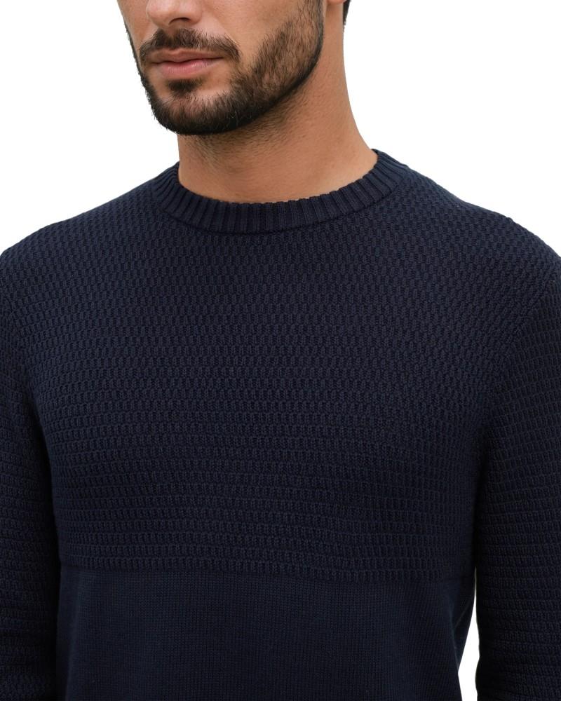 Lincoln Sweater - Mens - midnight blue 1
