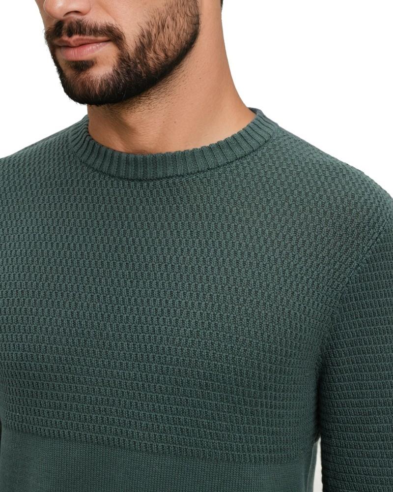 Lincoln Sweater - Mens - pine green 1