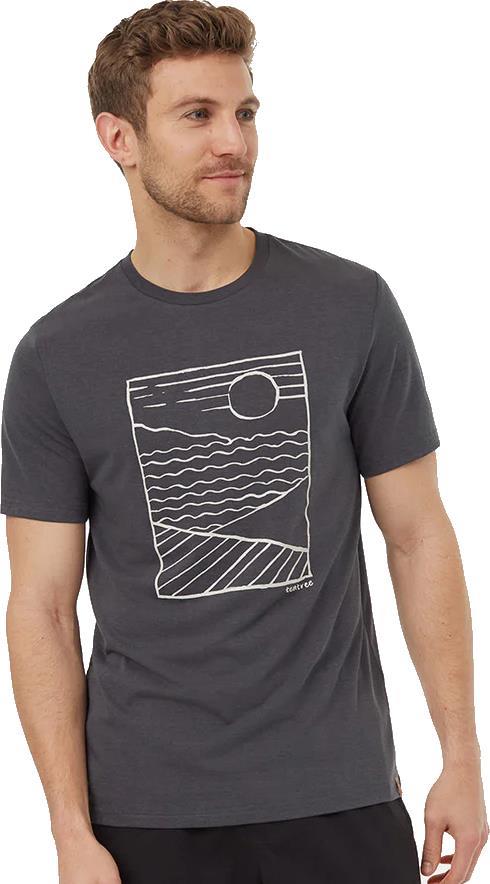 Linear Scenic T-Shirt - Mens - Graphite / Sugar Pine 1