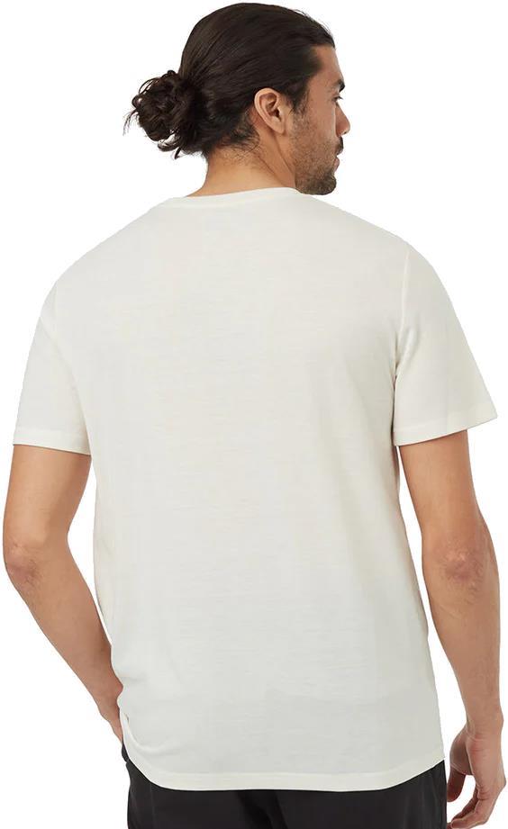 Linear Scenic T-Shirt - Mens - Undyed / Golden Brown 2