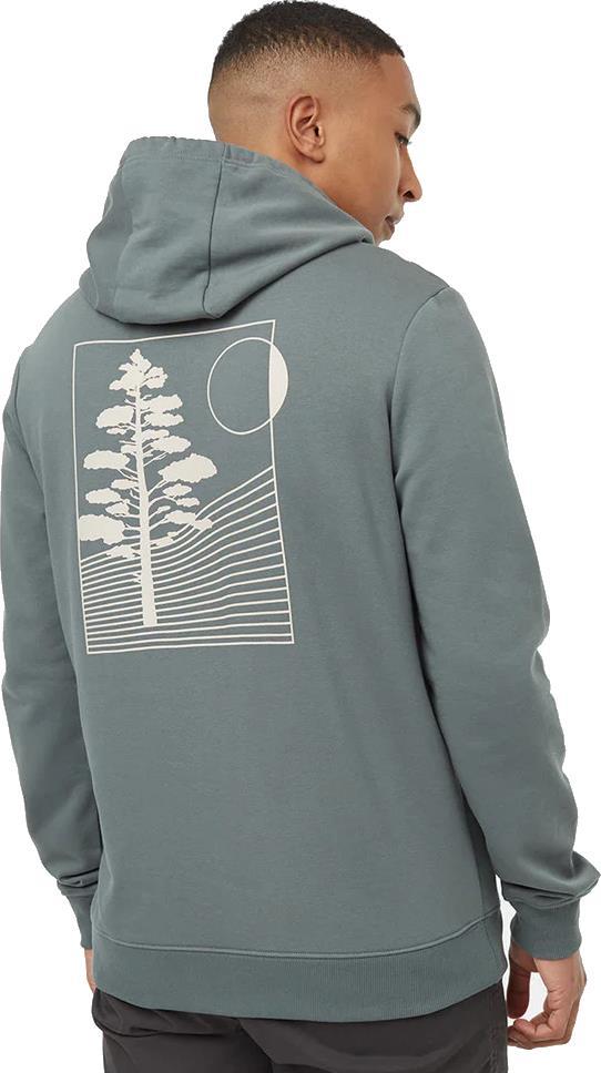 Linear Tree Hoodie - Mens - Light Urban Green / Sugar Pine 2