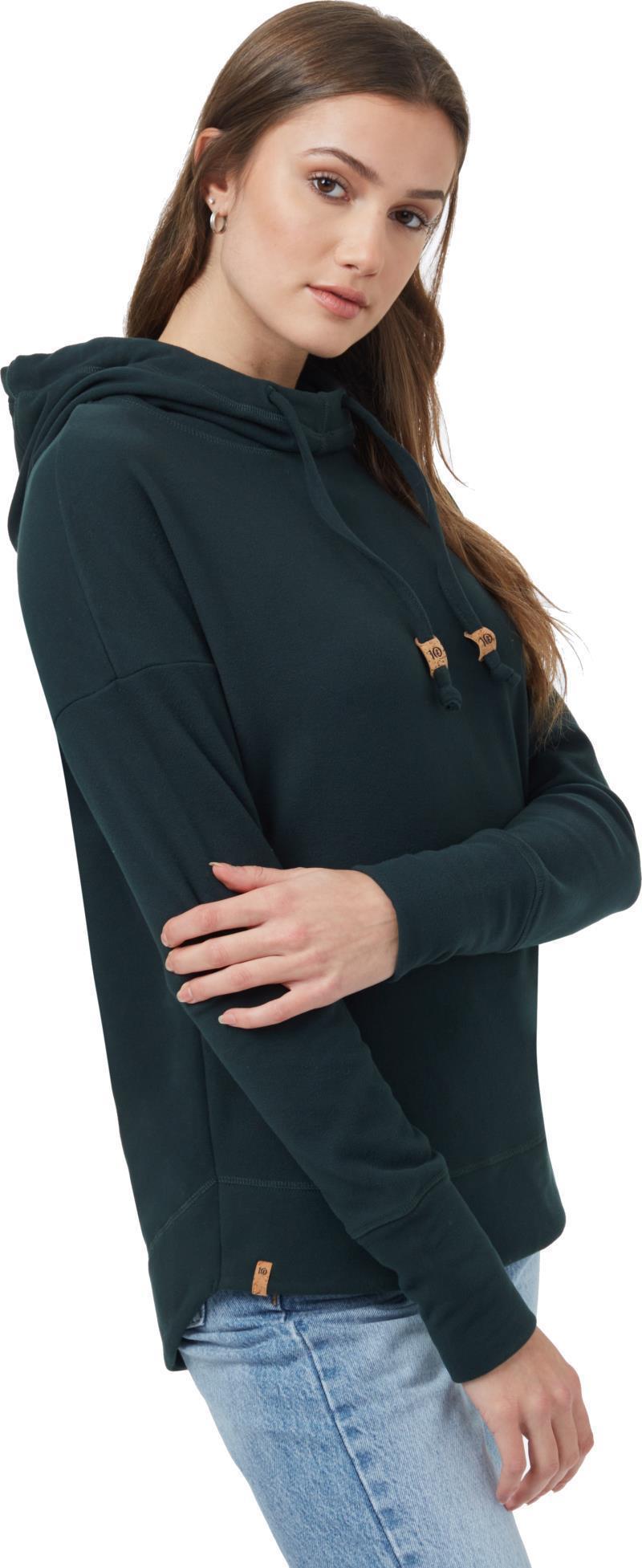 Luxe Cowl Fleece - Womens - Dark Forest Green 2