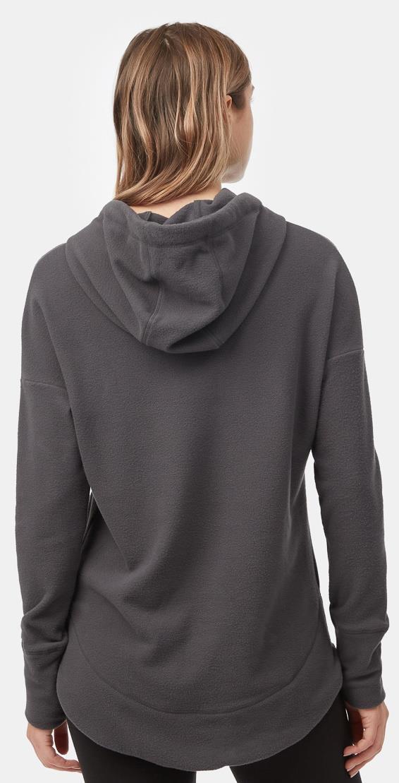 Luxe Cowl Fleece - Womens - Graphite 2