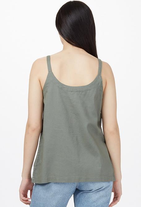 Main Street Tank - Womens - agave green 1