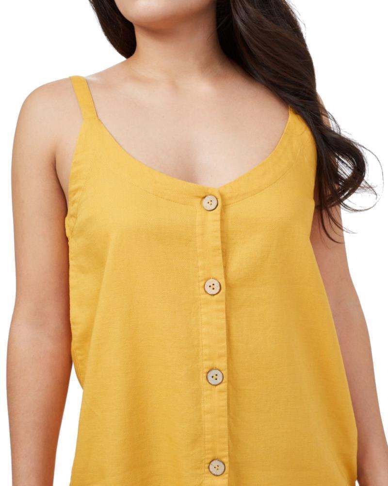 Main Street Tank - Womens - honey gold yellow 1