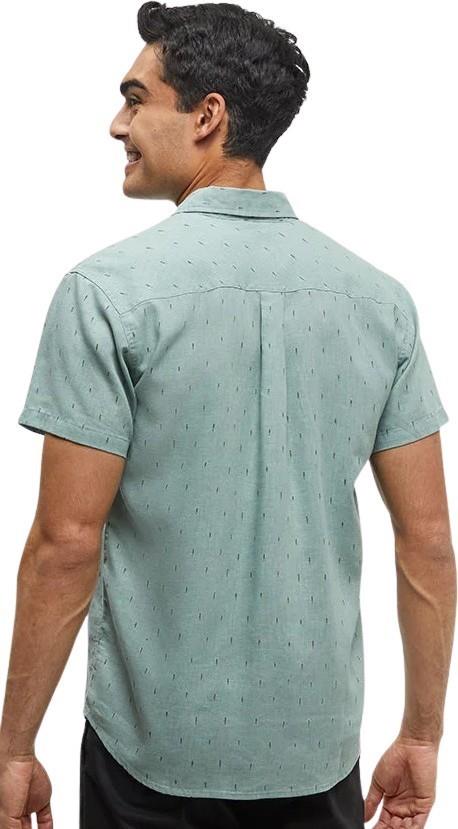 Mancos Shirt - Mens - oasis / small tree / deep olive 1