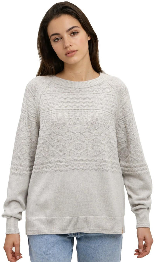 Mesa Sweater - Womens - light grey heather 1