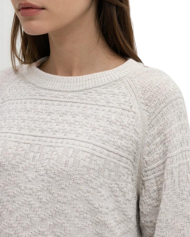 Mesa Sweater - Womens - light grey heather 1