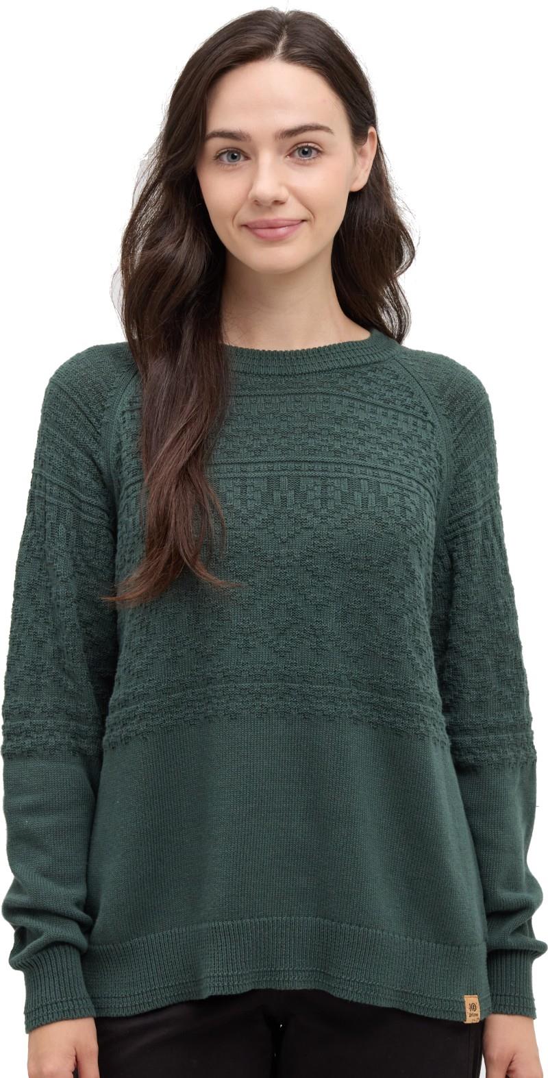 Mesa Sweater - Womens - pine green 1