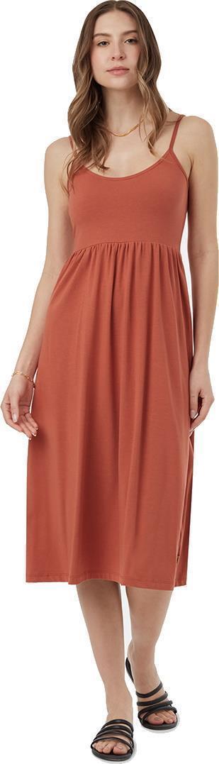 Modal Sunset Dress - baked clay 1