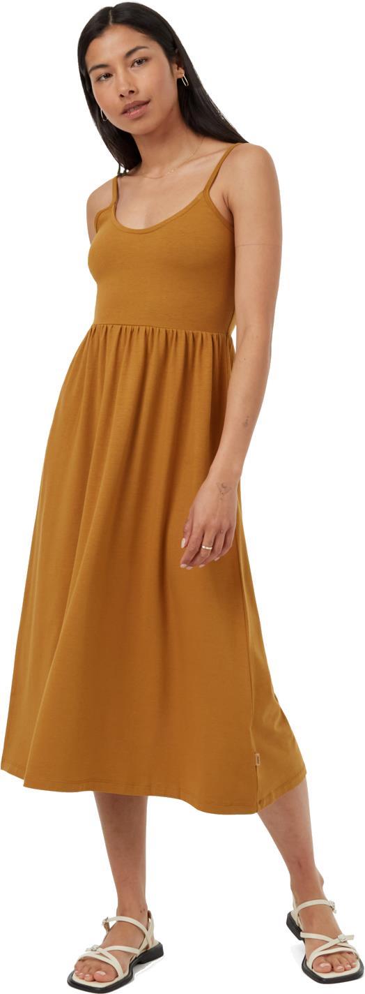 Modal Sunset Dress - golden brown 1