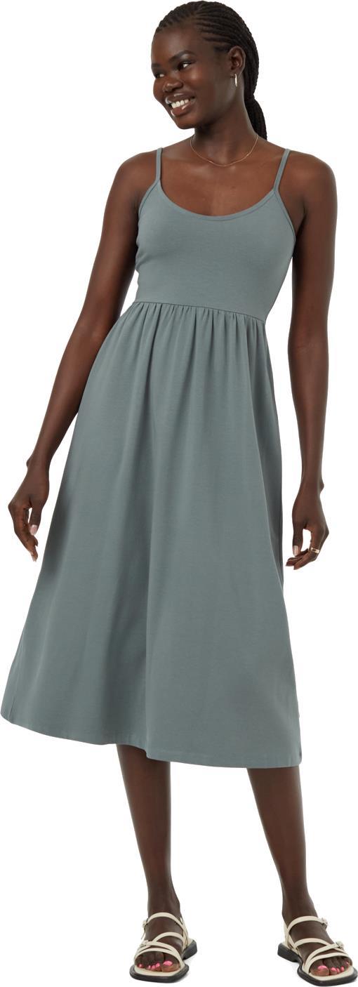 Modal Sunset Dress - light urban green 1