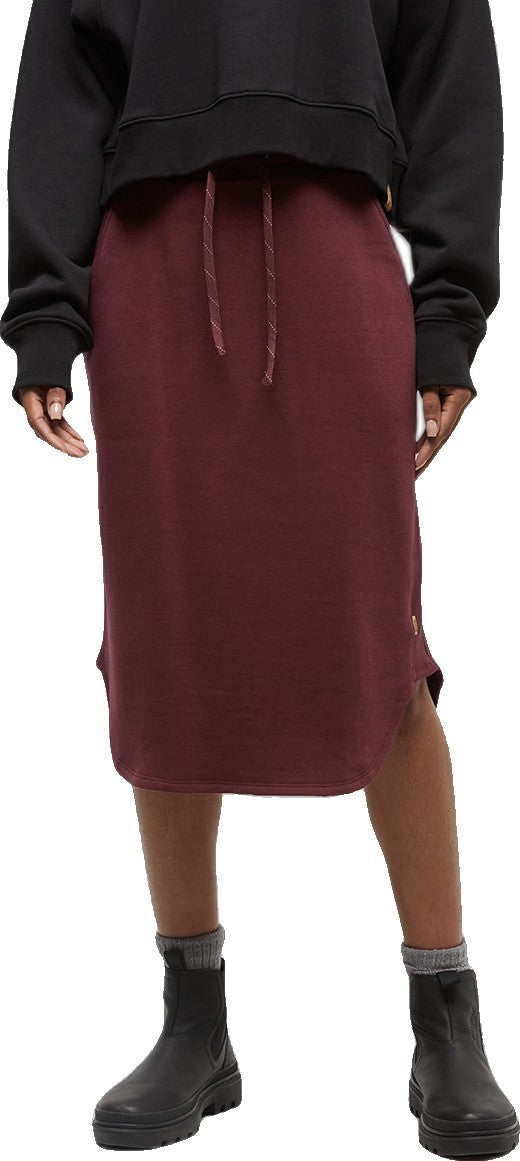 Montrose Skirt - deep burgundy 1