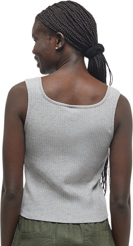 Moraine Tank - Womens - grey heather 1