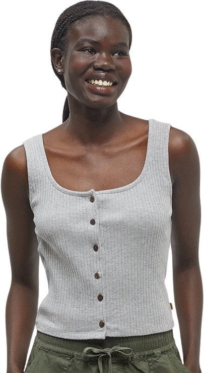 Moraine Tank - Womens - grey heather 1