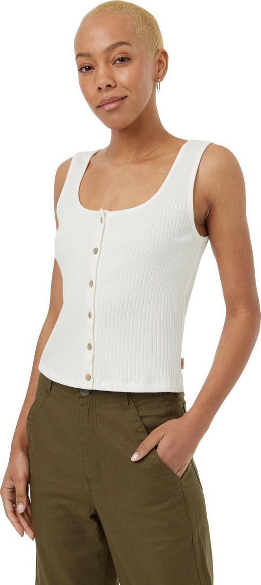 Moraine Tank - Womens - white 1