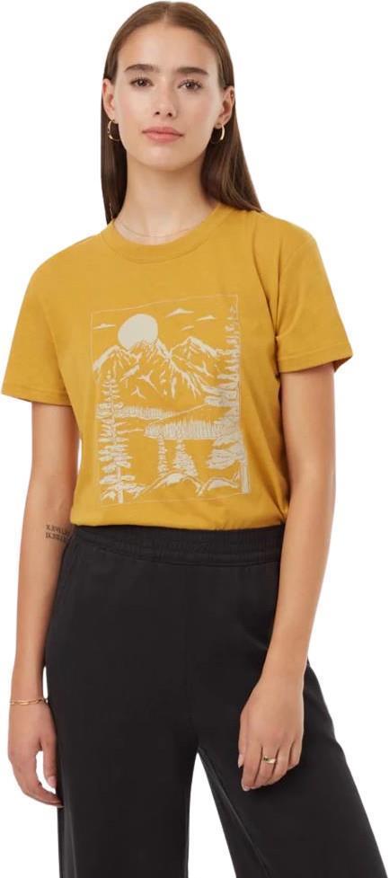 Mountain Air T-Shirt - Womens - harvest gold / plaza taupe 1