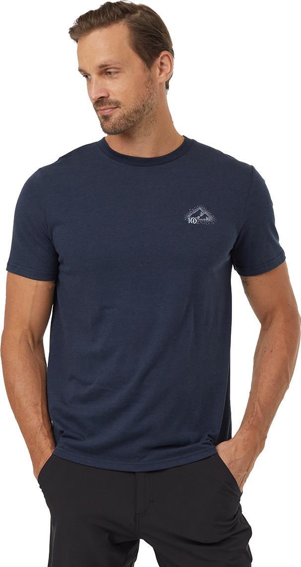 Mountain Crest T-Shirt - Mens - midnight blue / quarry 1