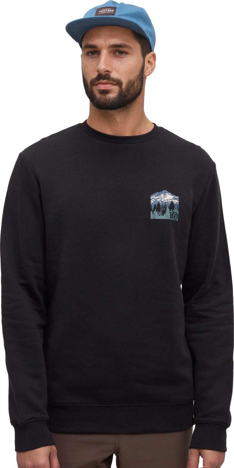 Mountain Mirror Crew - Mens - meteorite black / blue horizon 1
