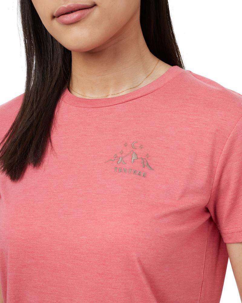 Mountain Moon T-Shirt - Womens - desert red 1