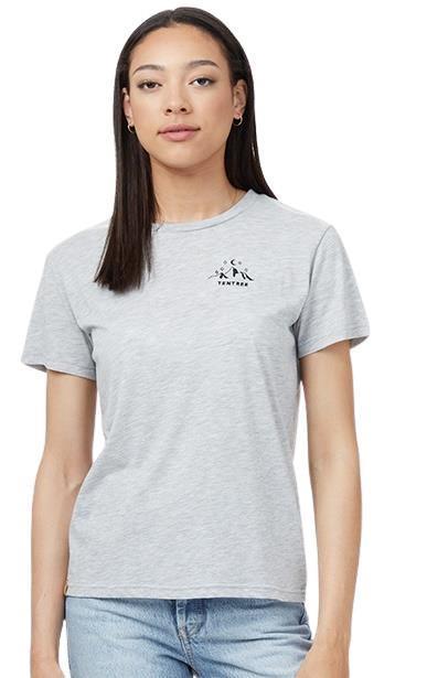 Mountain Moon T-Shirt - Womens - hi rise grey heather 1