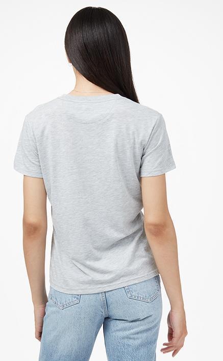 Mountain Moon T-Shirt - Womens - hi rise grey heather 1