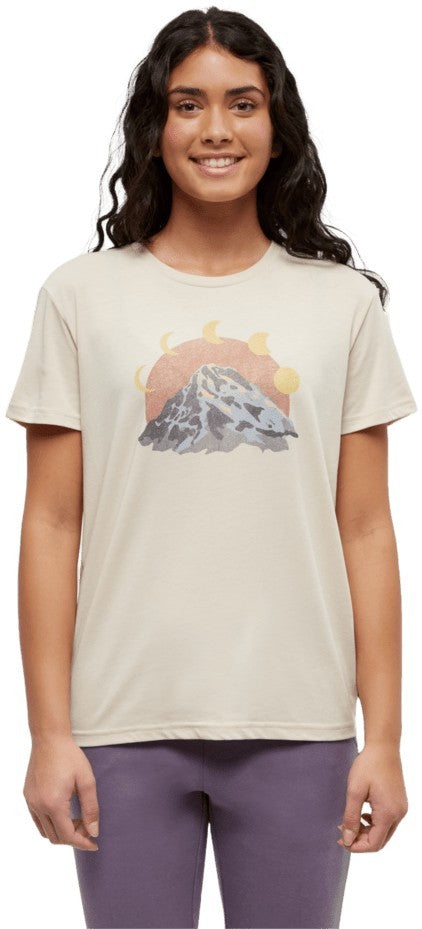 Mountain Moon T-Shirt - Womens - warm oak / quarry 1