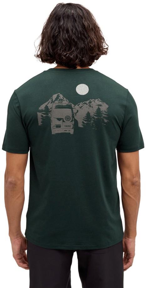 Mountain Pass T-Shirt - Mens - dark forest green / ashwood 1