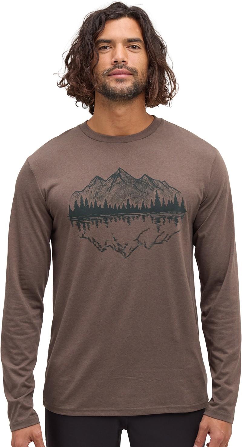 Mountain Portal LS - Mens - ashwood / dark forest green 1