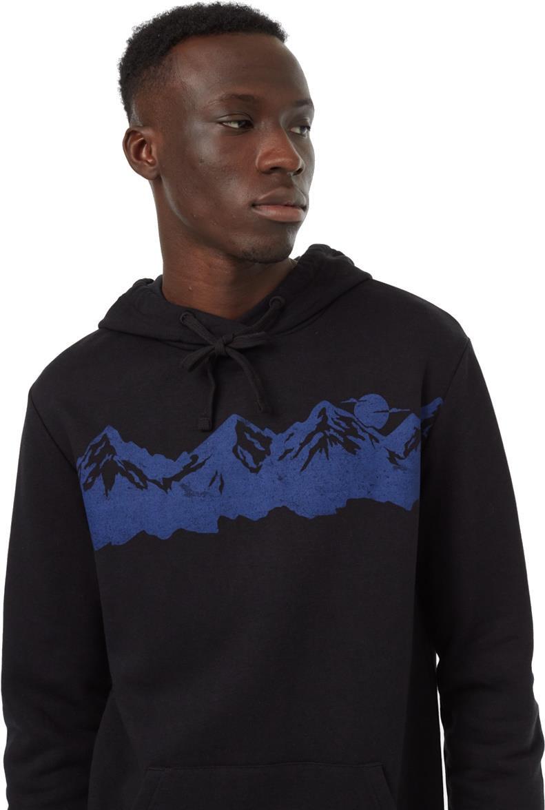 Mountain Range Hoodie - Mens - Meteorite Black / Sodalite Blue 3