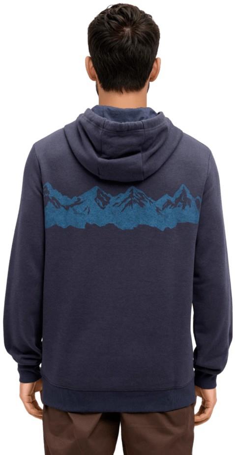 Mountain Range Hoodie - Mens - midnight blue / blue horizon 1