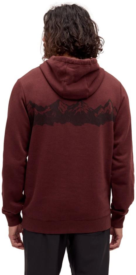 Mountain Range Hoodie - Mens - red chestnut / meteorite black 1